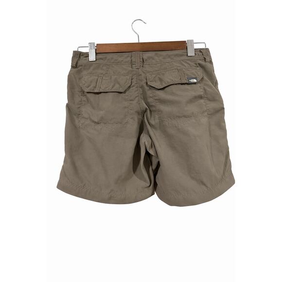 The North Face Wns Hiking Shorts Size 0 Khaki Outdoor Utility Hiking Gorpcore - Picture 5 of 9